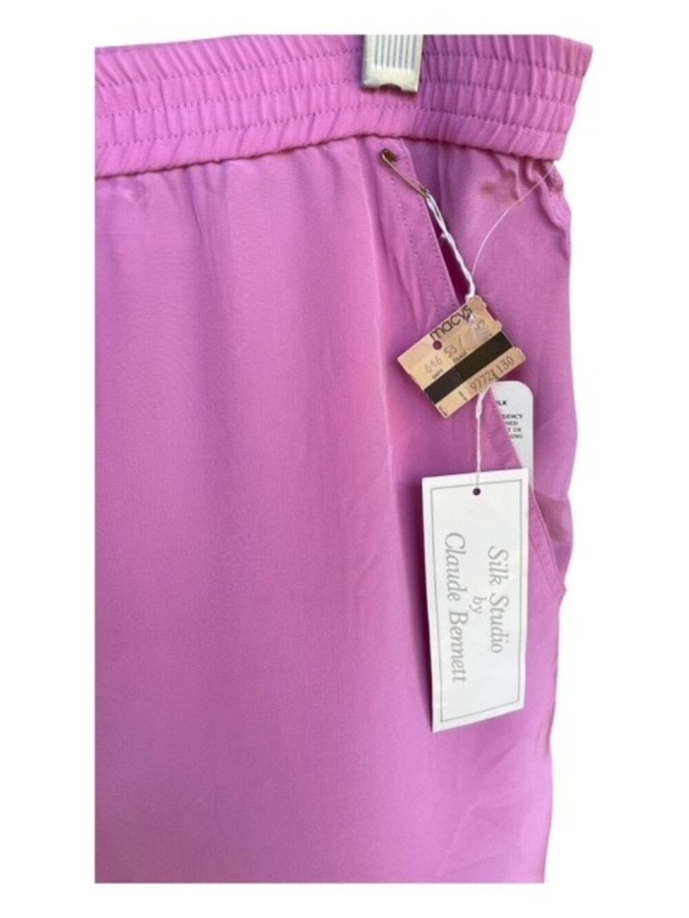 Silk Studio by Claude Bennett 100 % Silk Pants